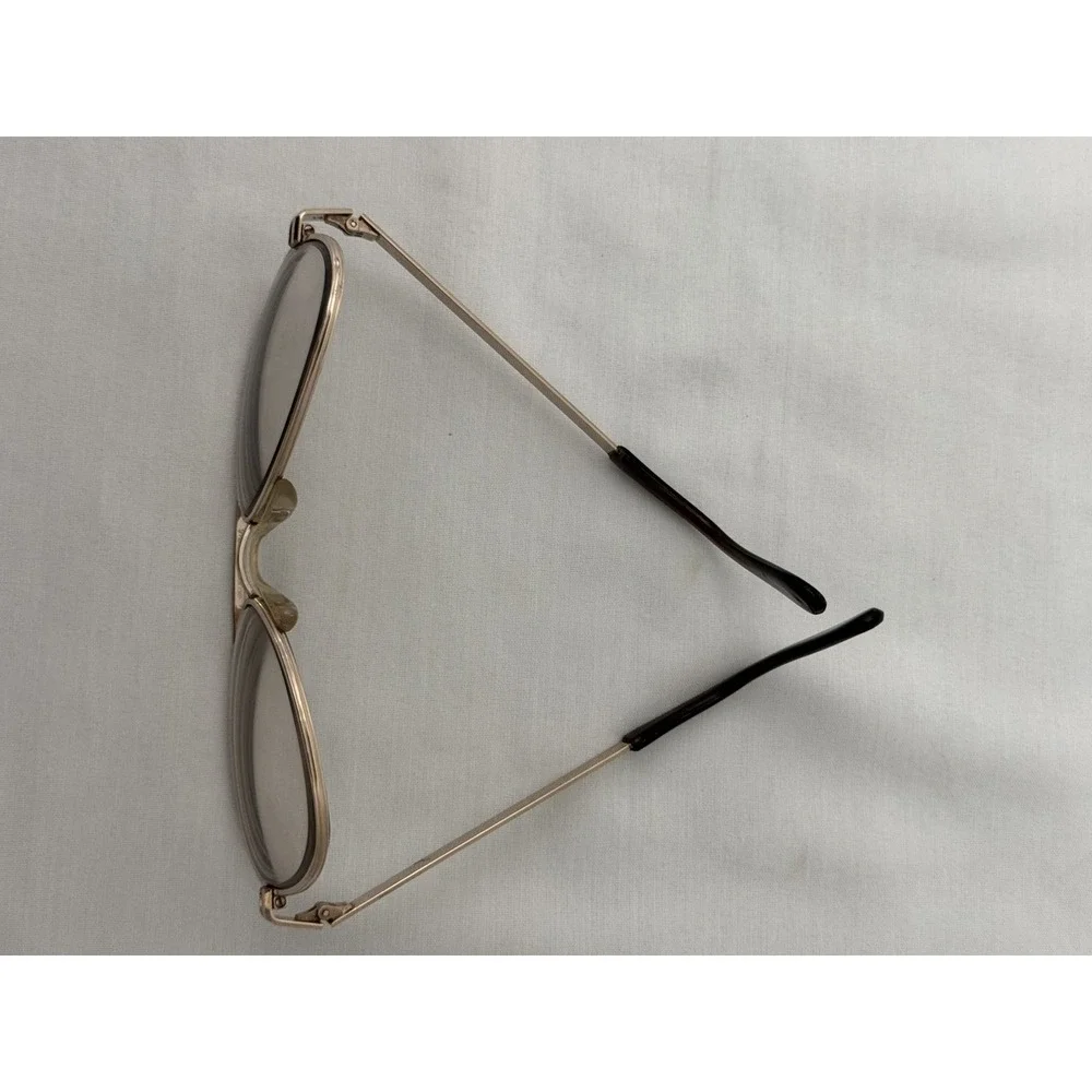 Vtg eyeglasses frames Universal 1/30 10k rgp 5 3/4 Gold Aviator